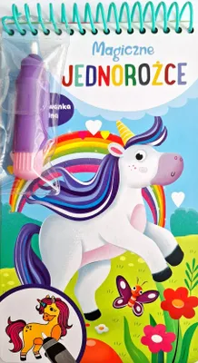 Obrázok produktu pre Magiczne jednorożce. Kolorowanka wodna