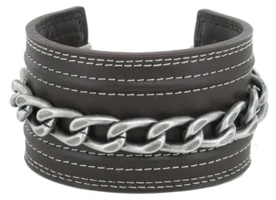 Produktbild von Police Herren Armband Armreif Riot Brown Leder PJ.22277BLC/02