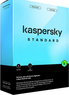 Produktbild von Kaspersky Standard, 1 Lizenz(en), 1 Jahr(e), Voll
