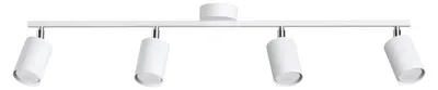 Produktbild von Spot Lampe Metall verstellbar Weiß GU10 4-flammig länglich Modern Strahler
