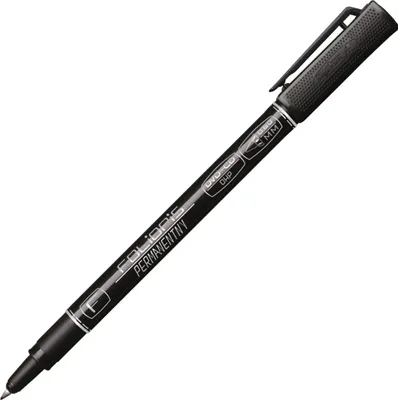 Zdjęcie produktu dla Marker Foliopis Permanentny Ff-6 Czarny 0714 A'12