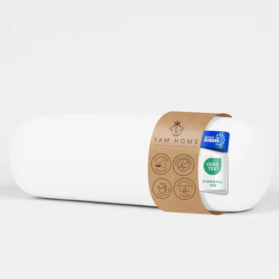 Produktbild von Bolsterkissen orthopädisch, 21 x 90 cm, atmungsaktiv, waschbar, für Zuhause