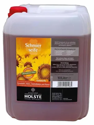 Produktbild von Holste Schmierseife Goldschmiersiefe  Flüssig - vegan  10 Liter
