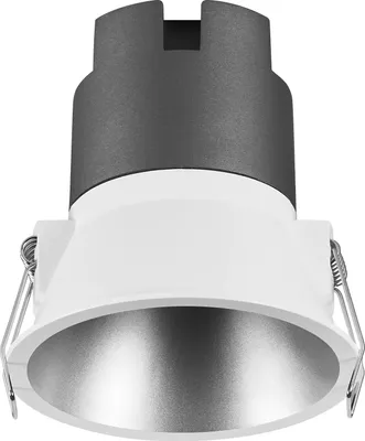 Obrázok produktu pre OSRAM SPOT TWIST zapustené stropné svietidlo, strieborné, 10 W, 800 lm, 840 WT, priemer 93 mm, studená biela farba svetla, až 90 % úspora energie v porovnaní s halogénovými stropnými svietidlami, jednoduchá inštalácia, 4000 K
