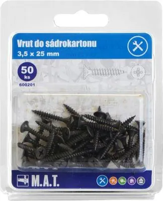 Immagine prodotto di vite per cartongesso 3,5x25mm fine z.,f. (50pz)