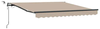 Produktbild von vidaXL Markisenstoff mit Beige 300 x 250 cm Polyester