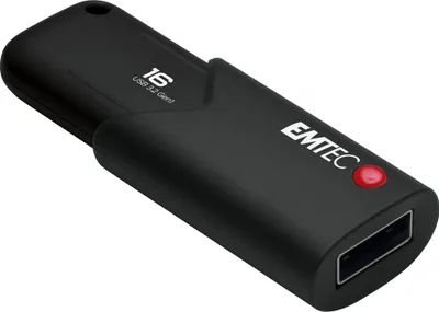 Zdjęcie produktu dla Emtec ECMMD16GB123 EMTEC USB-Stick 16 GB B120  USB 3.2 Click Secure