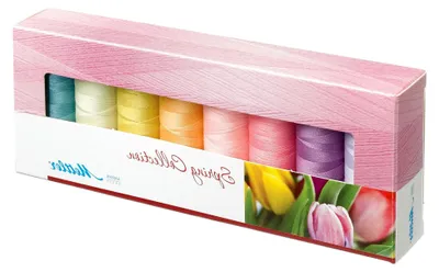 Produktbild von Garn-Set mit Seiden-Finish, Mehrfarbig