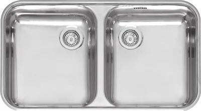 Produktbild von REGINOX Spüle L18 (L) 35D40 KGOKG Edelstahl poliert / Doppelbecken
