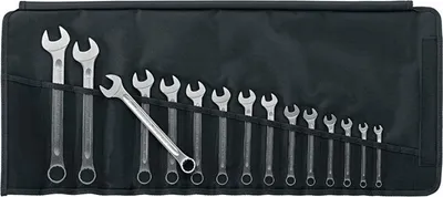 Produktbild von Stahlwille Ringmaulschlüssel-Satz DIN3113A15-tlg.