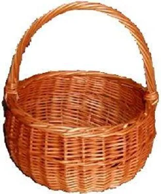 Obrázek produktu pro košík na houby pr.20x28cm lakovaný