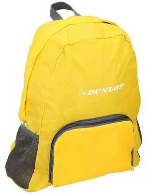 Immagine prodotto di Zaino da escursione leggero da turismo per ragazzi Dunlop, giallo