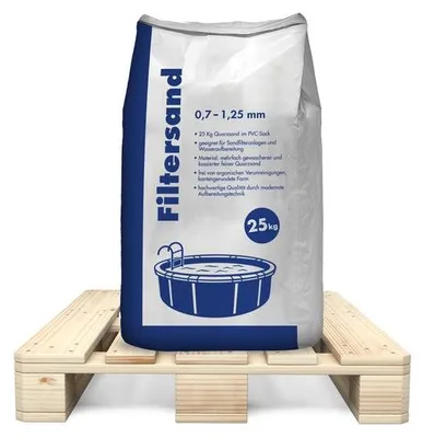 Produktbild von Hamann Filtersand 0,7-1,25 mm 1000 kg