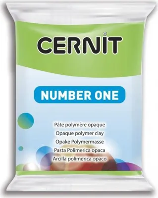 Obrázok produktu pre Cernit Polymer Clay N°1 Polymérová hmota Light Green 56 g