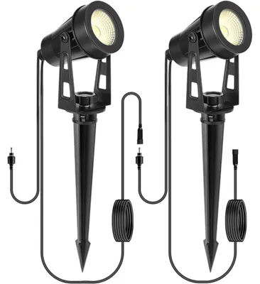 LED-Bodenspots Set 2er-Pack, warmweiß 3000K, IP65, 12V