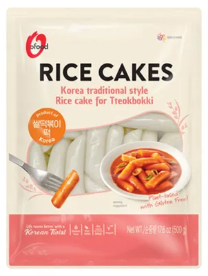 Produktbild von Daesang Reiskuchen für Tteokbokki, 500g