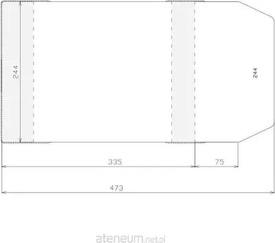 Produktbild von Okładka regulowana 244x410mm (50szt)