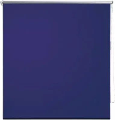 Produktbild von vidaXL Verdunkelungsrollo 84,4 x 230 cm, Stoffbreite 80 cm, Marineblau
