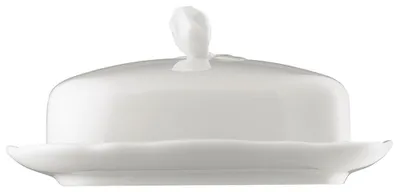Imagen del producto de Recipiente para mantequilla Hutschenreuther, 250 g, diseño "Maria Theresia", color blanco, código de producto: 02013-800001-15169