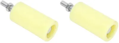 Productafbeelding van Glijdeurpalen, 2 stuks, met nylonrollen, 100 mm, werkingslengte, flexibel te installeren