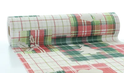 Produktbild von Sovie HORECA Weihnachtstischläufer Angelina aus Linclass® Airlaid 40 cm x 24 m, 1 Stück