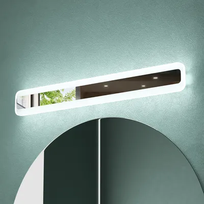 Produktbild von Mai & Mai Spiegelleuchte 60cm LED Badlampe | Spiegellampe, 3000K-6000K Badezimmer Lampe | 3 Farben Dimmbar Schminkleuchte Chrom 20W LumaRay