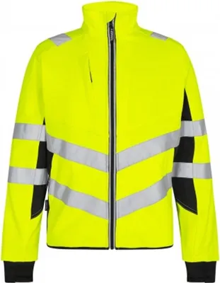 Produktbild von F. Engel Safety Arbeitsjacke, Gelb/Schwarz, Gr. XL
