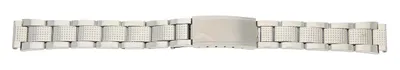 Produktbild von JuwelmaLux Uhrenband Damen Edelstahl gemustert JL30-10-5032 12 mm