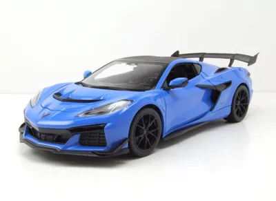 Produktbild von Maisto 31475BL Chevrolet Corvette ZR1 Coupe blau metallic 1:18