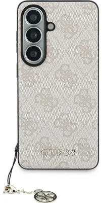 Produktbild von GUESS case passend für SAMSUNG S26 GUHMS26SGF4GPI (PU 4G Classic Logo with Charm) pink