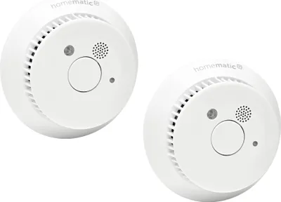 Zdjęcie produktu dla HOMEMATIC IP 156587A0, sygnalizator dymu, etykieta Q, 2 sztuki