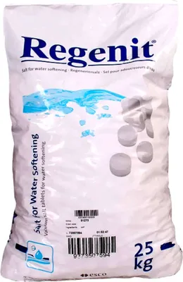 Produktbild von Esco Regenit 25 kg Salztabletten für Wasserenthärtung Regenerierung