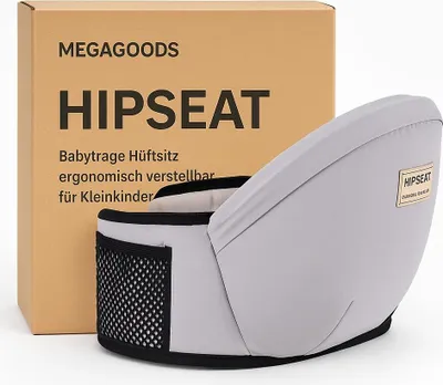 Produktbild von Babytrage Hüftsitz ergonomisch verstellbar für Kleinkinder DE.