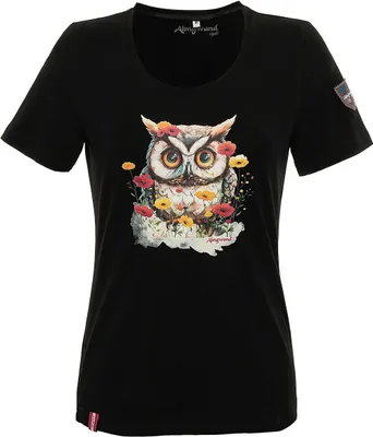 Produktbild von Almgwand T-Shirt MAURACHALM mit Eulen-Druck