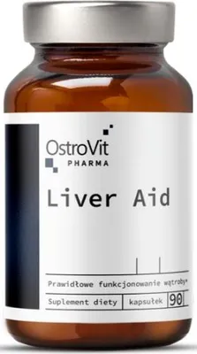 Produktbild von OstroVit Liver Aid LEBER 90 Kapseln.
