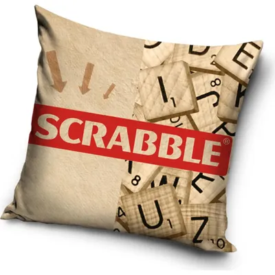 Zdjęcie produktu dla Poszewka na poduszkę Dřevěné Scrabble