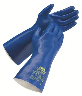 Produktbild von uvex Schutzhandschuh rubiflex S NB35B 60224 Gr. 6 10 Stk