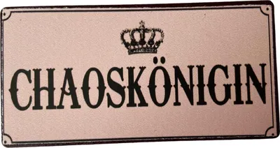Produktbild von Kühlschrankmagnet im Antik Look - Chaoskönigin