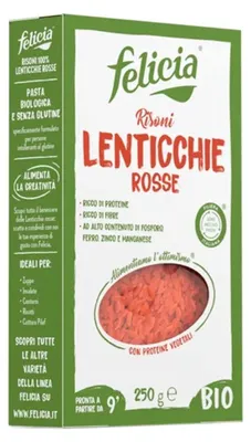 Produktbild von Risoni - Rote Linsen 250g