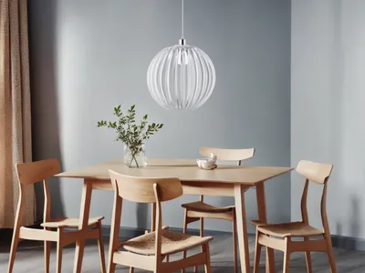 Image de Lampe suspendue ZUCCA argent Trio 304100100