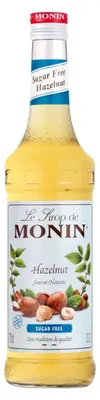 Obrázok produktu pre Monin Noisette sirup bez cukru 700 ml – lieskový orech, bez kalórií, všestranný