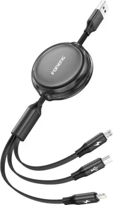 Obrázok produktu pre Foneng X113 3-in-1 Cable 1.1M (black)