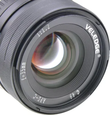 Zdjęcie produktu dla VELEDGE 35MM F1.2 Duży obiektyw ręczny apertury do kamer Fuji X- A1 X- A10 X- A2 X- A3 X- at X- M1 X- M2 X- T1 X- T2 X- T20 X- Pro1 X- Pro2 X- E1 X