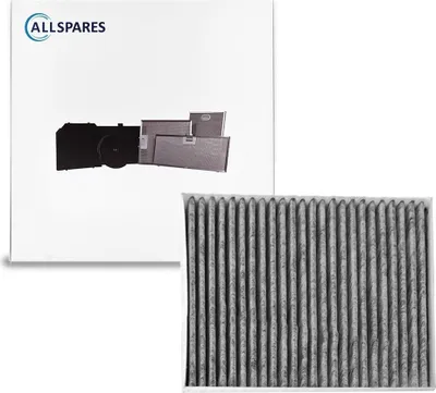 Produktbild von AllSpares Long Life Aktivkohlefilter geeignet für Oranier P220 (220x220x50mm)