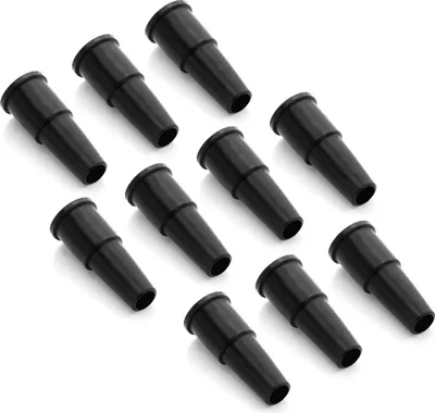 Produktbild von deleyCON 10x Gummitüllen Kabelschutz Isolierkappe - F-Stecker Wetterschutz für Sat LNB DiseqC Koaxial Antennenkabel - 10 Stück