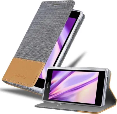 Obrázek produktu pro Cadorabo DE-108379, Sony, Sony Xperia Z1, Šedá