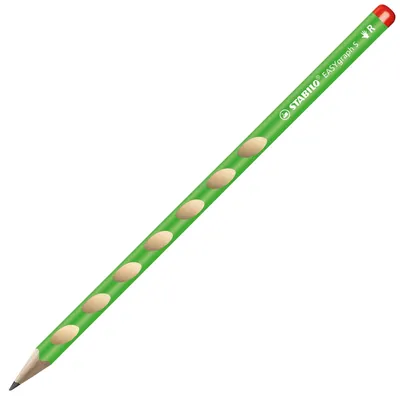 Obrázok produktu pre Grafitová ceruzka, HB, trojhranná, tenká, pre pravákov, STABILO, "EASYgraph", zelená