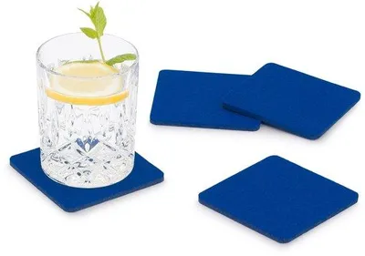 Produktbild von Vilte Untersteller quadratisch 8er Pack blauw