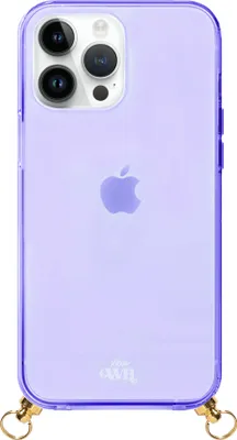 Produktbild von Cord Hülle Purple  - Kompatibel mit iPhone 14 Pro Max