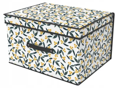 Produktbild von Große Aufbewahrungsbox mit Deckel, 60x40x30cm, Universell